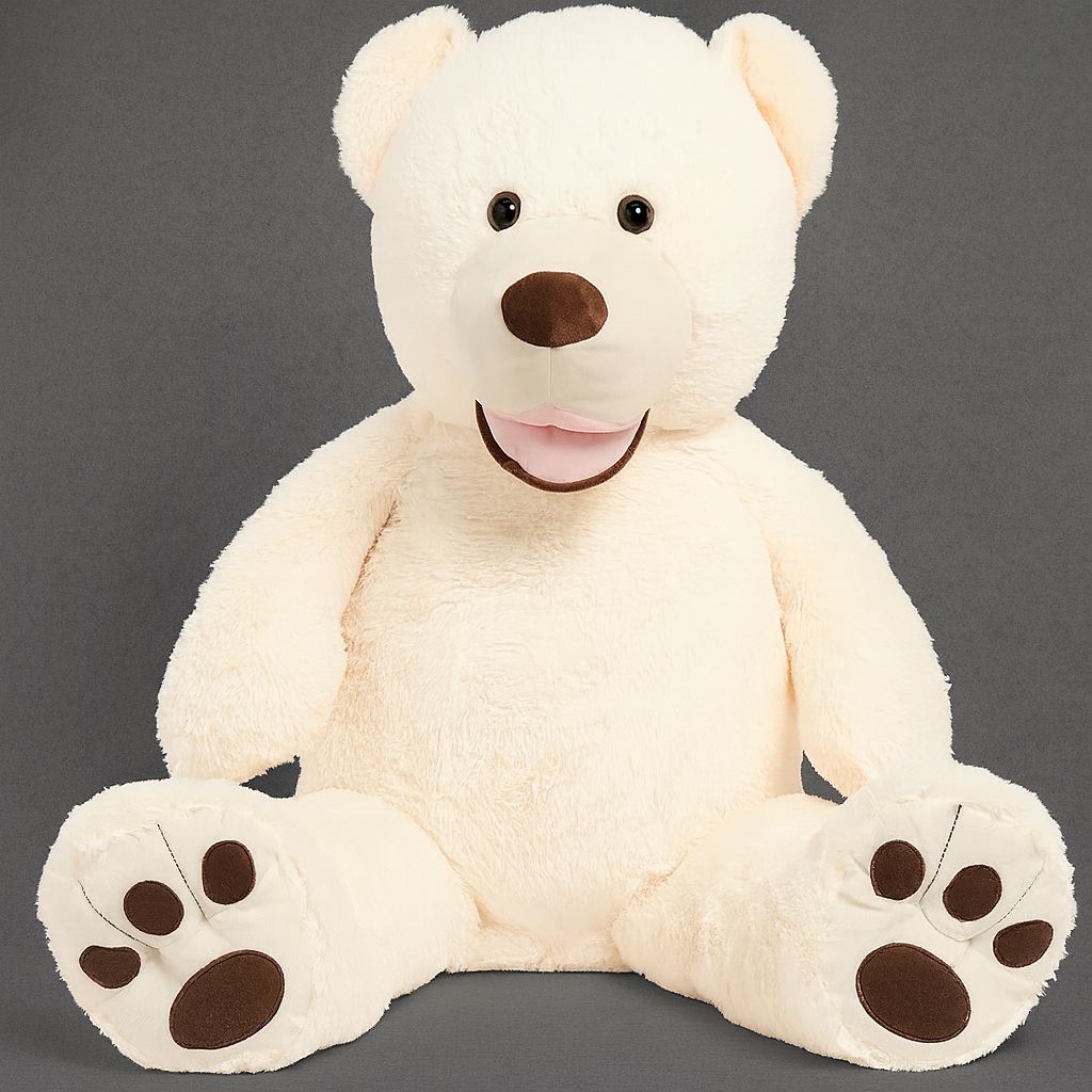 Cozy Cuddly Plush Bear for Kids' Rooms or Gifts