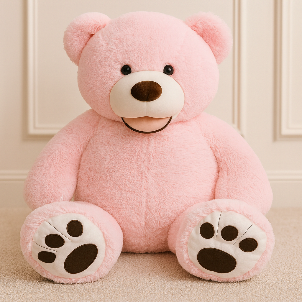Cozy Cuddly Plush Bear for Kids' Rooms or Gifts