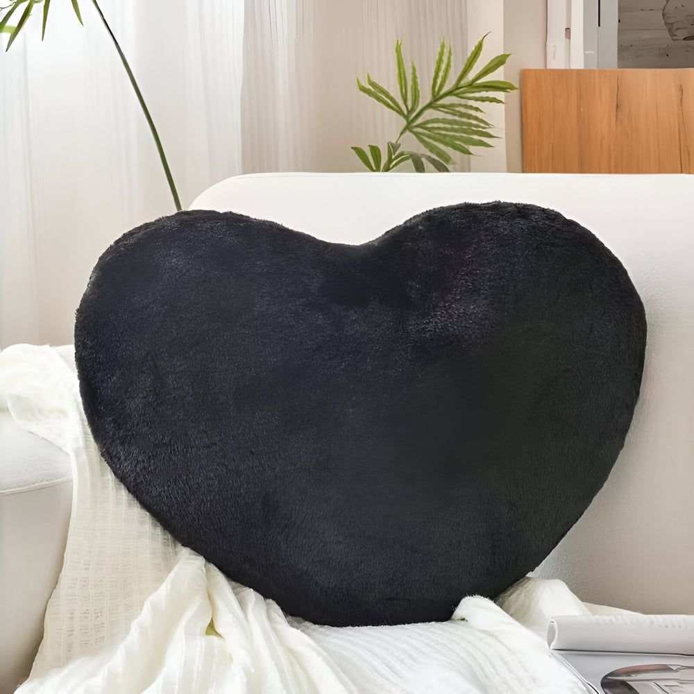Charming Heart-Shaped Accent Pillow for Stylish Living