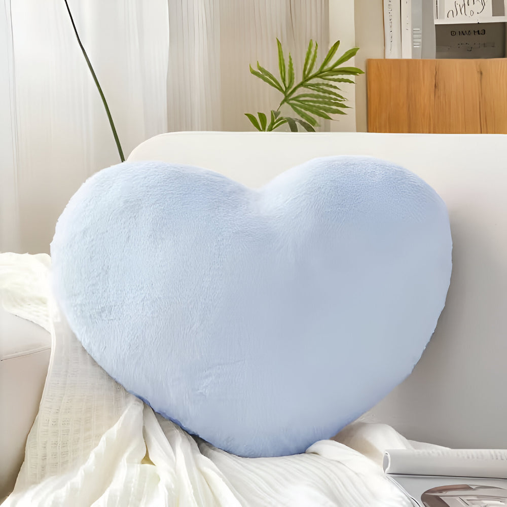 Charming Heart-Shaped Accent Pillow for Stylish Living