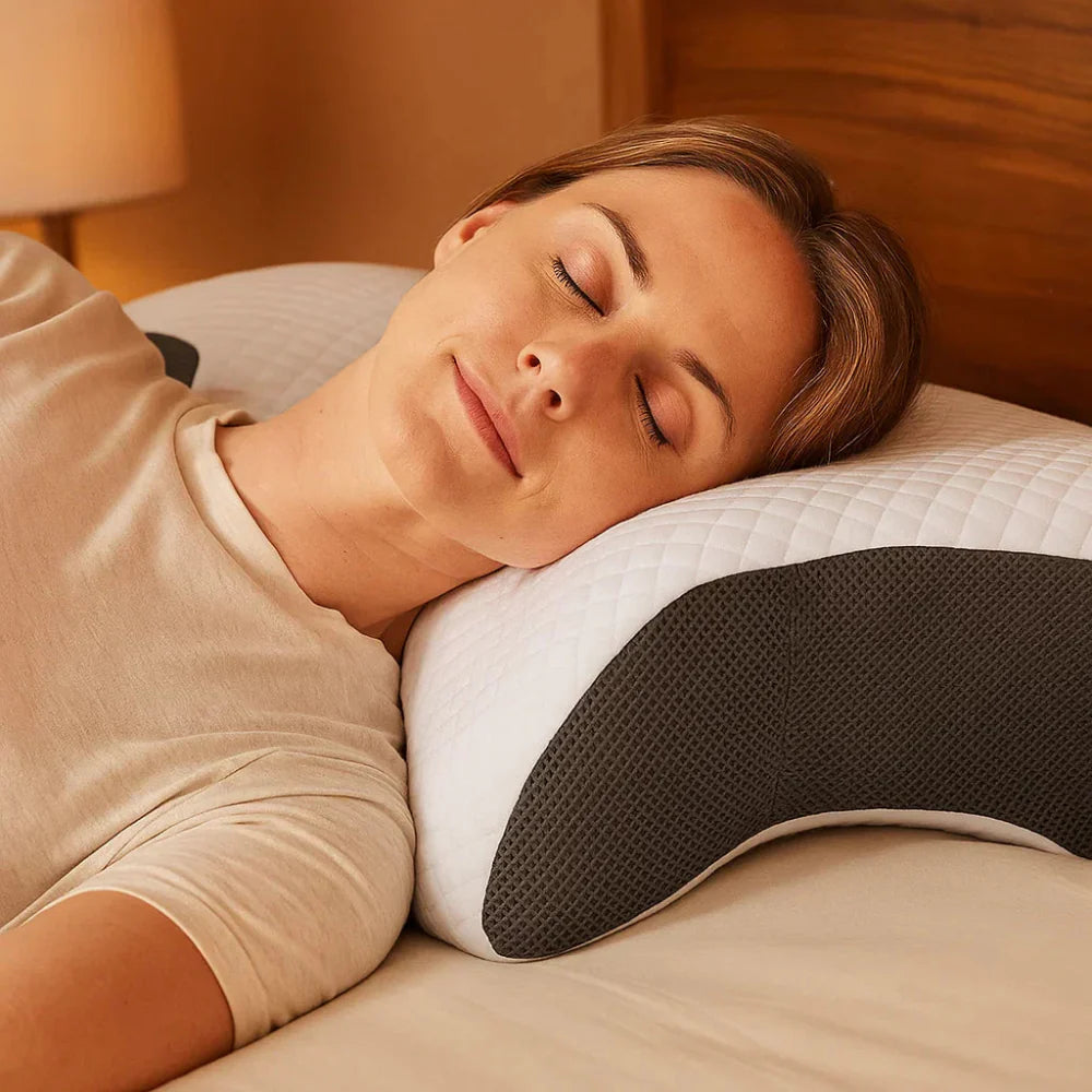 ErgoComfort Contour Pillow for Restful Sleep