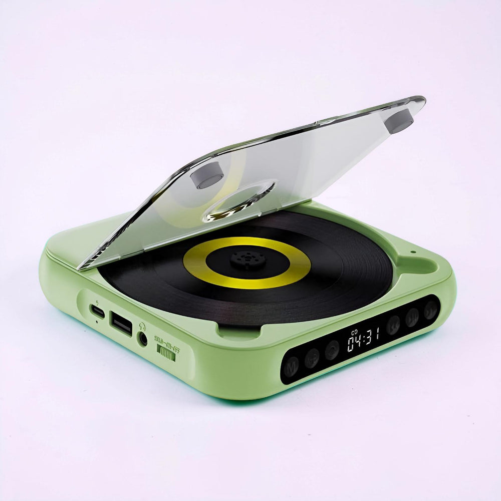 Wireless Compact CD Player with Anti-Skip Technology