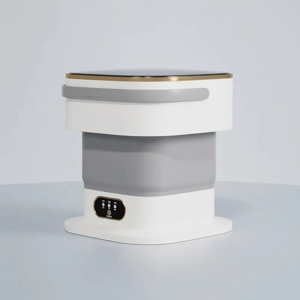 Portable Mini Washing Machine – Compact Design for Small Loads