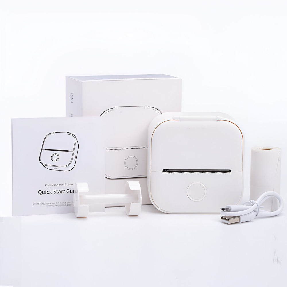 Pocket-Sized Bluetooth Printer for Images and Labels