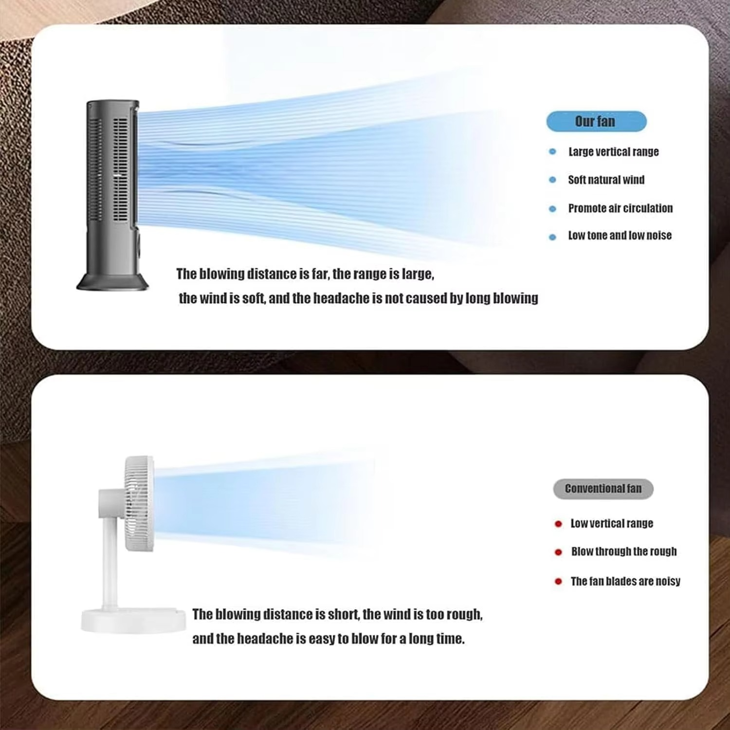 Compact 3-Speed Air Conditioner – Portable Unit with Quiet Operation