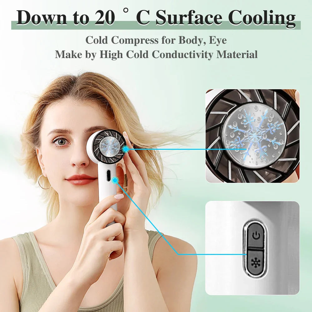 Compact Cooling Fan – Lightweight Portable Air Conditioner for Home and Outdoor Use