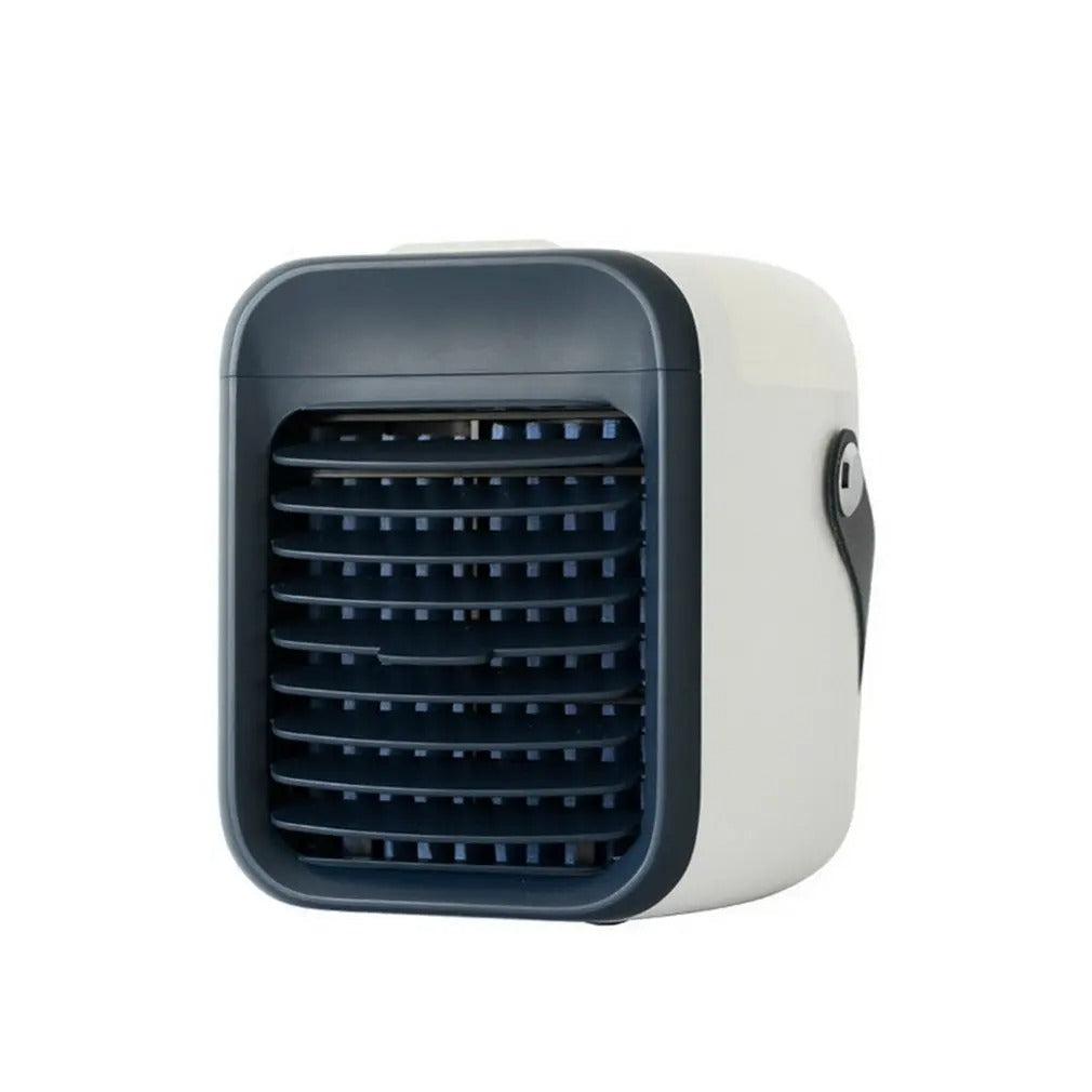 Compact USB Rechargeable Air Cooler Fan – 3-in-1 Cooling, Fan & Humidifier