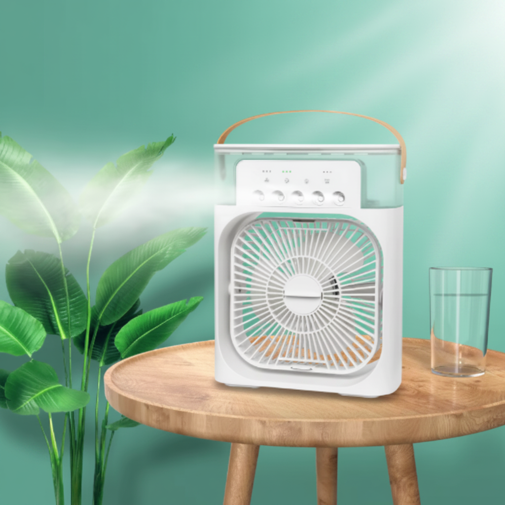 Compact Evaporative Cooler with Remote – Personal Air Conditioning for Home and Office