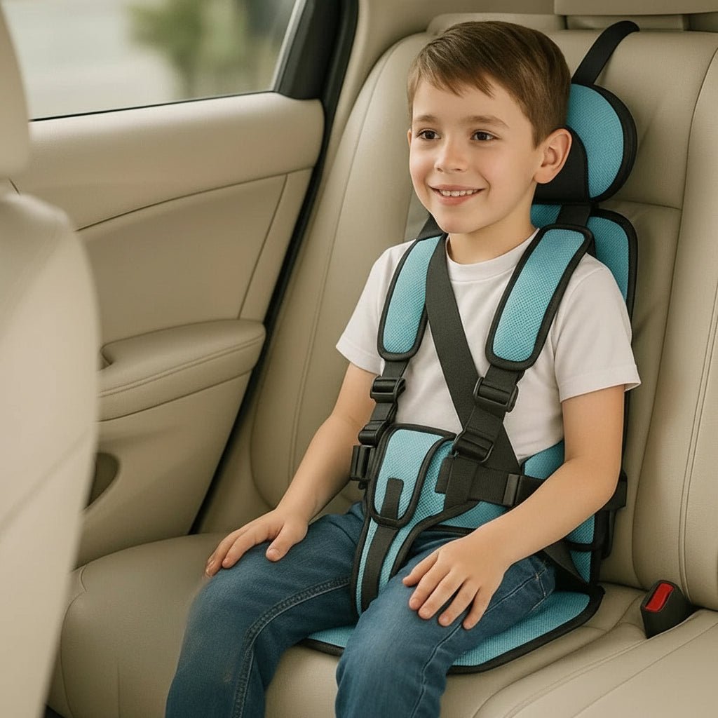 Ultimate Travel Booster Seat for Kids with Safety Harness