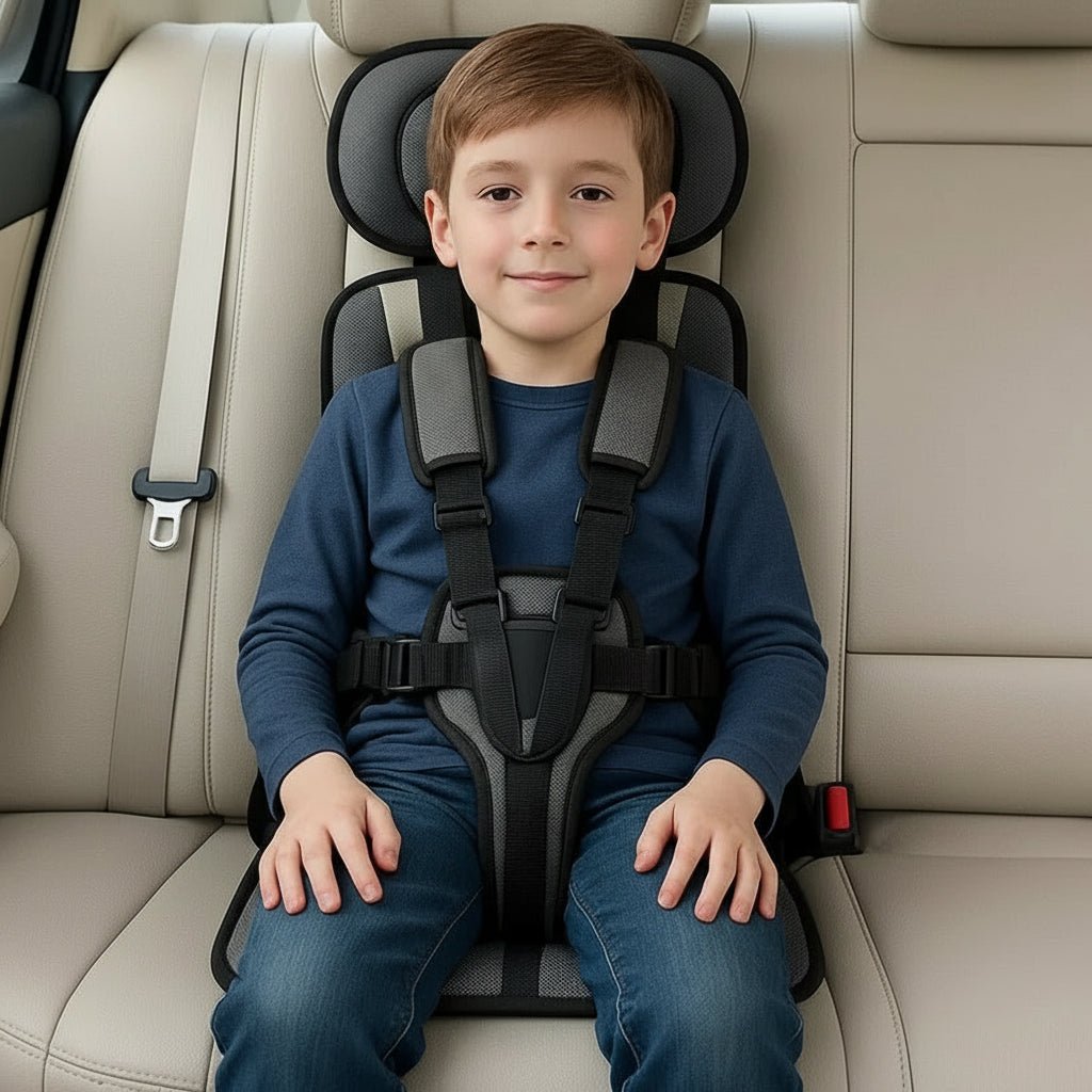 Ultimate Travel Booster Seat for Kids with Safety Harness