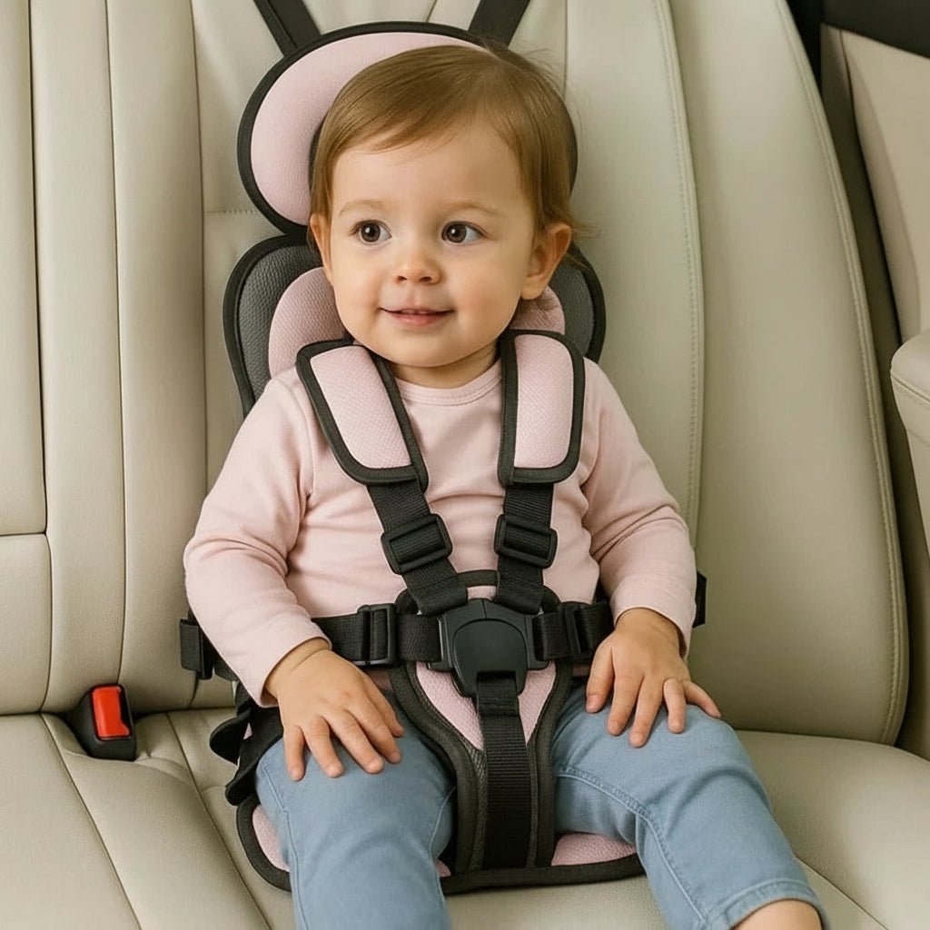 Ultimate Travel Booster Seat for Kids with Safety Harness