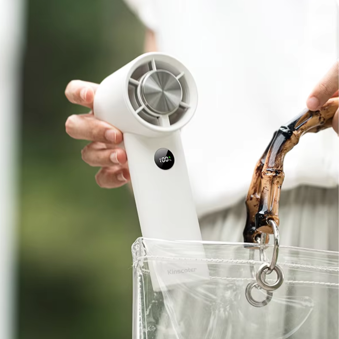 Mini Handheld Fan - Lightweight Portable Design for Instant Cooling