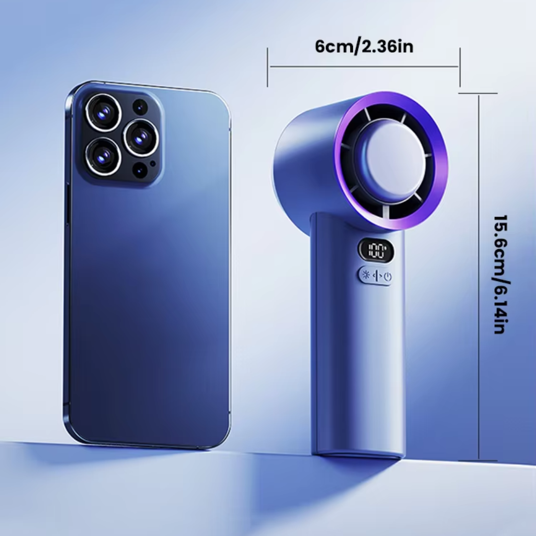 Mini Handheld Fan - Lightweight Portable Design for Instant Cooling