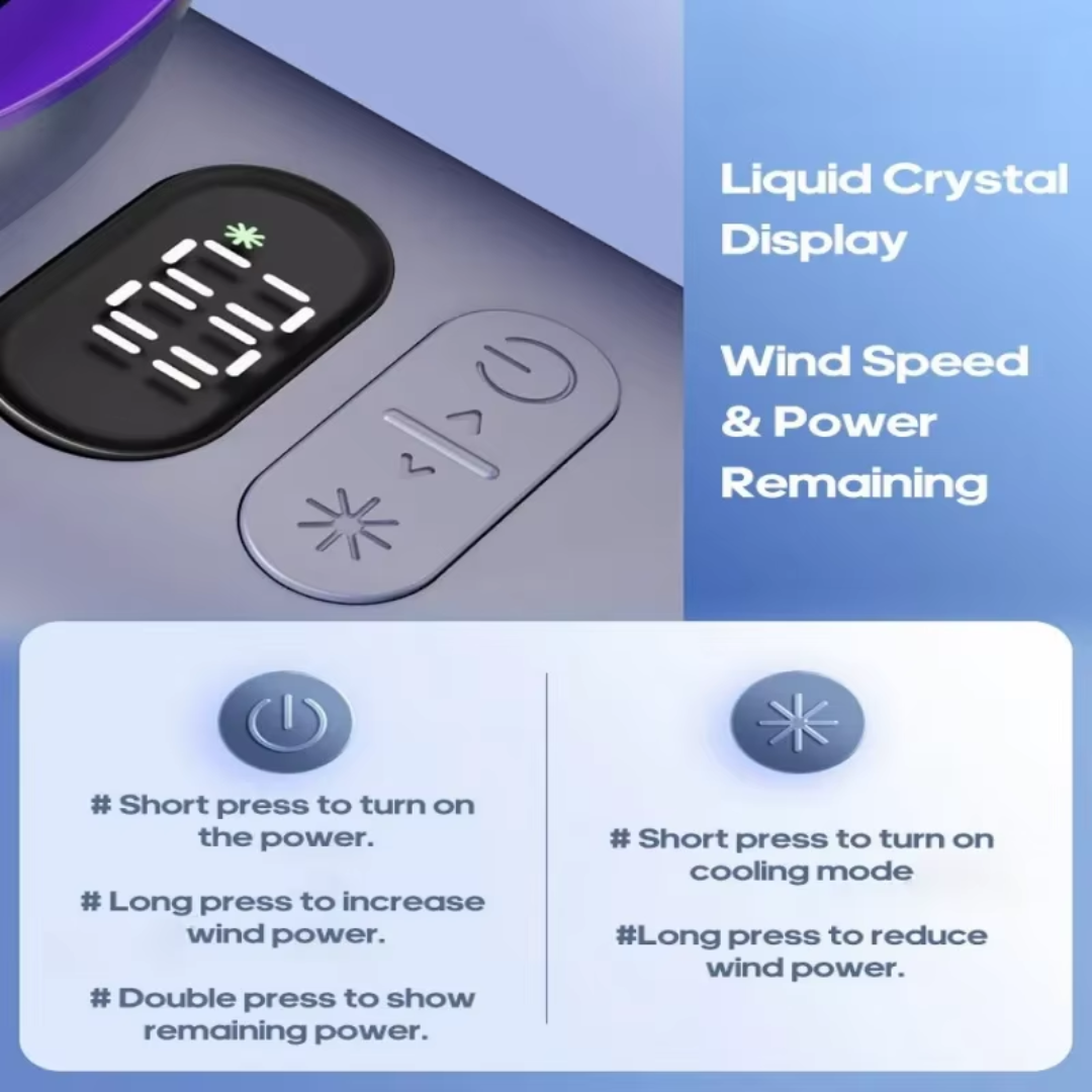 Mini Handheld Fan - Lightweight Portable Design for Instant Cooling