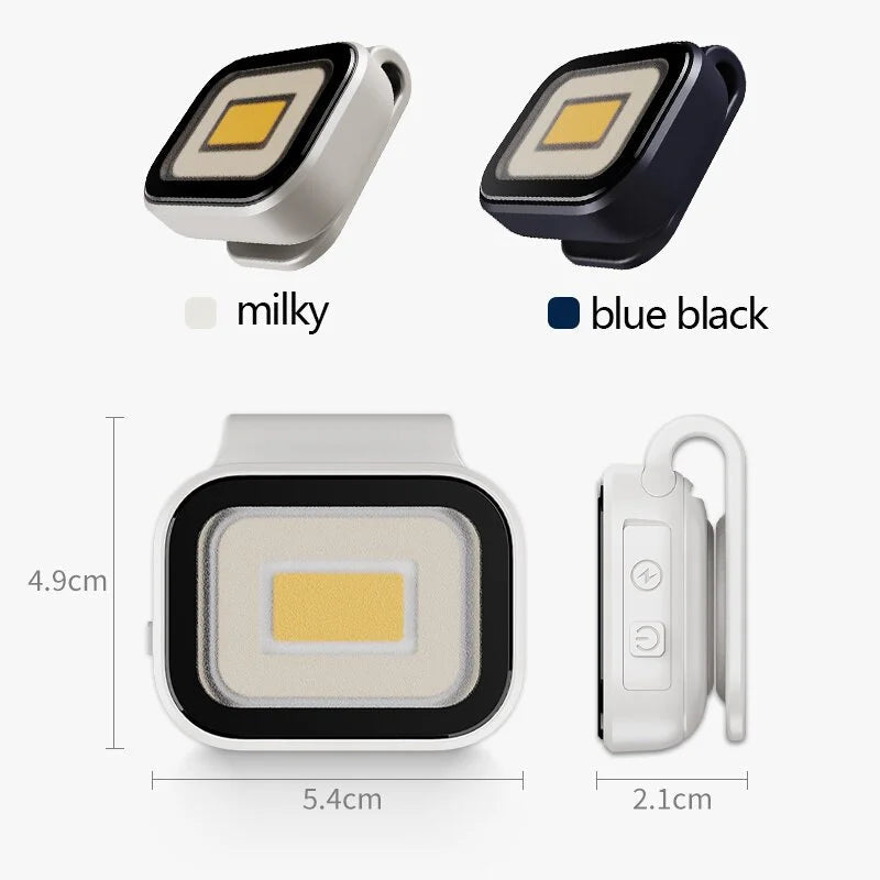 Waterproof Clip-on LED Lamp for Camping and Outdoor Activities