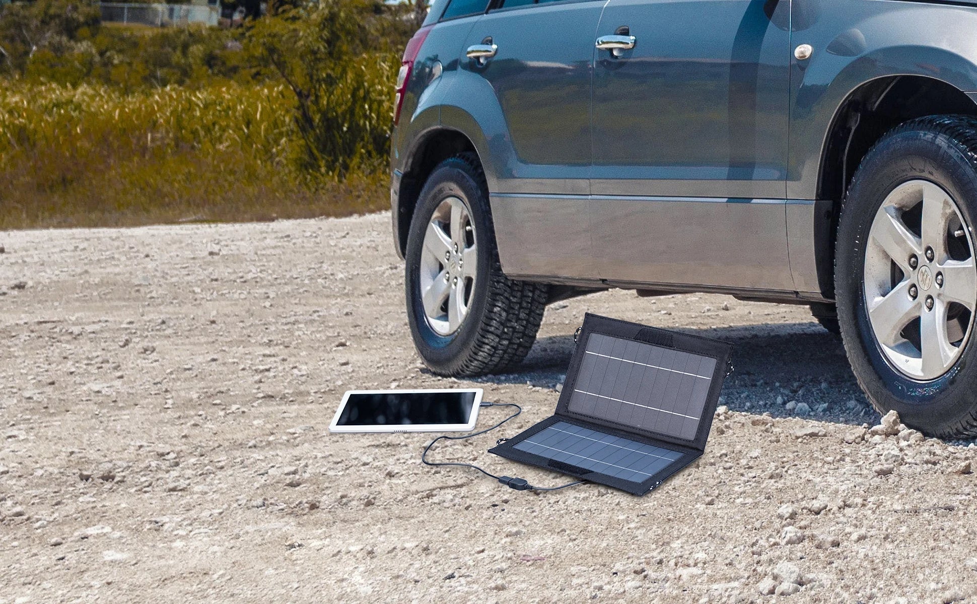 10W Foldable Solar Power Bank | Lightweight Portable Charger for Outdoors