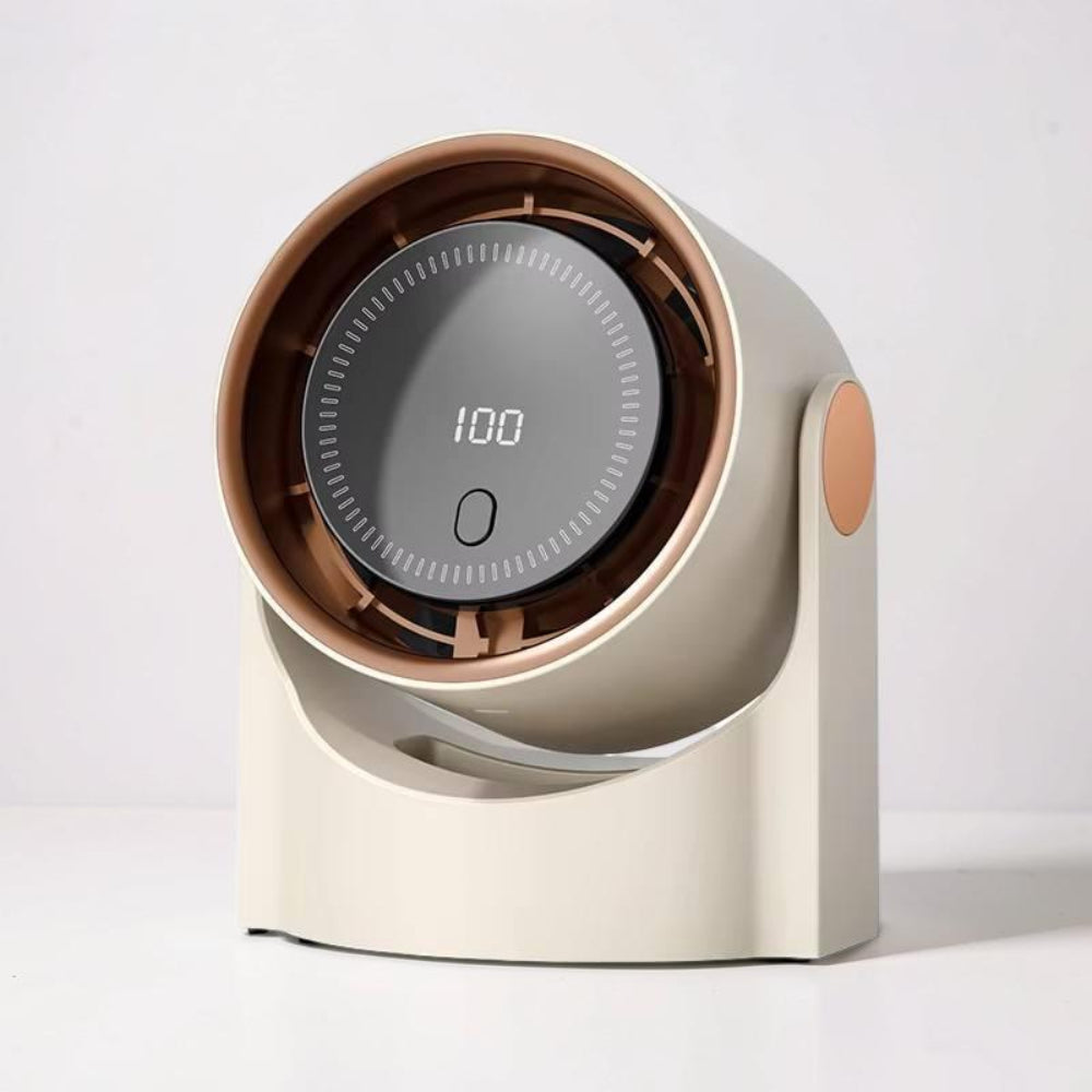Compact Personal Fan with USB – Adjustable Airflow and Oscillation