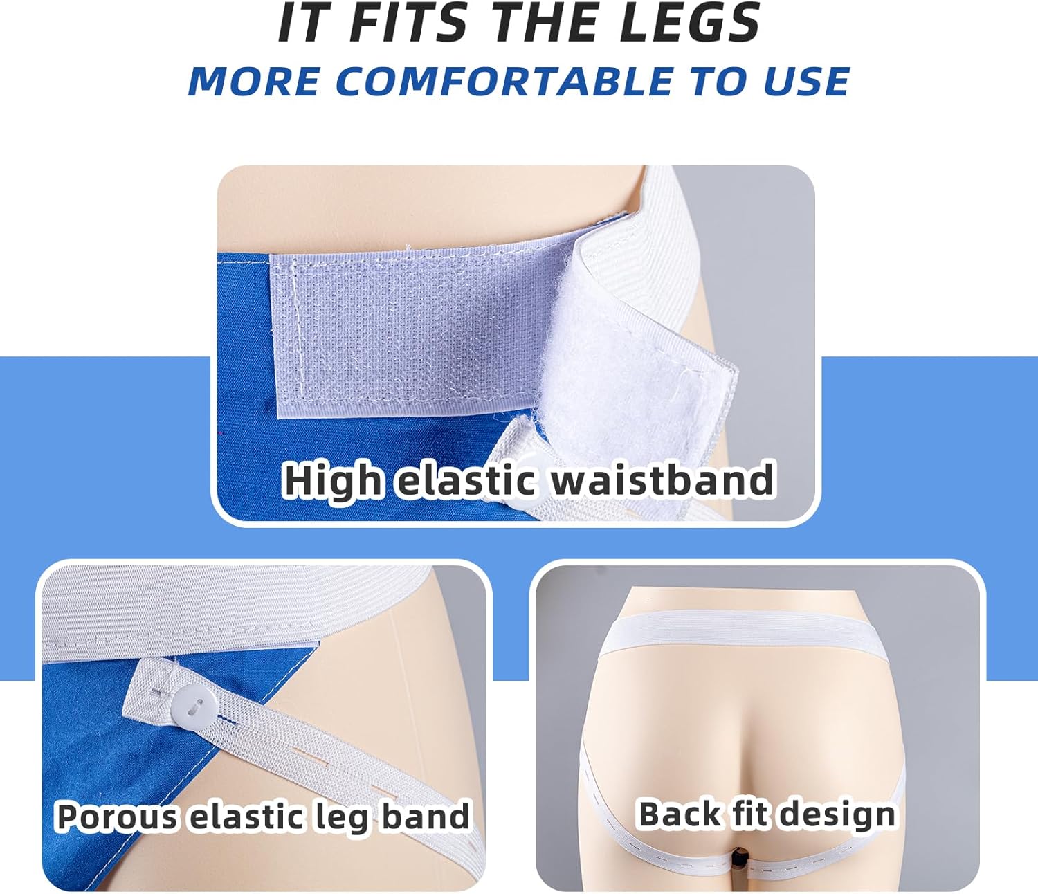 Hands-Free Portable Urine Collection Bag with Comfortable Waist Design