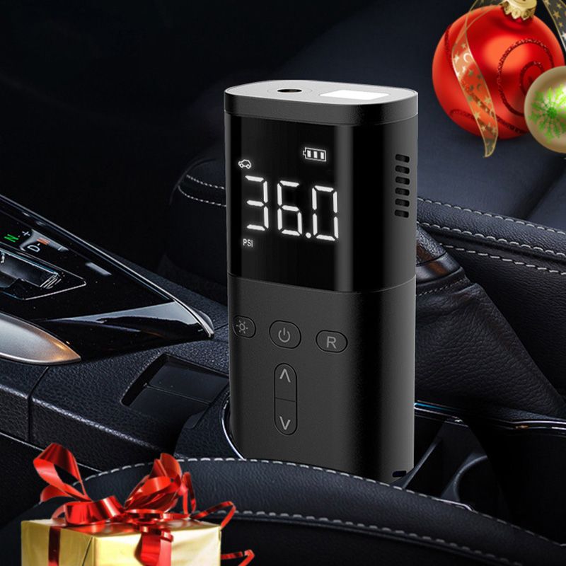 Wireless Portable Tire Inflator for Cars – USB Rechargeable Air Compressor