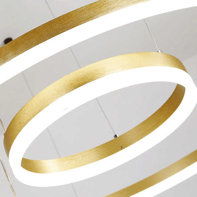 Contemporary Circular LED Pendant Light for Stylish Homes