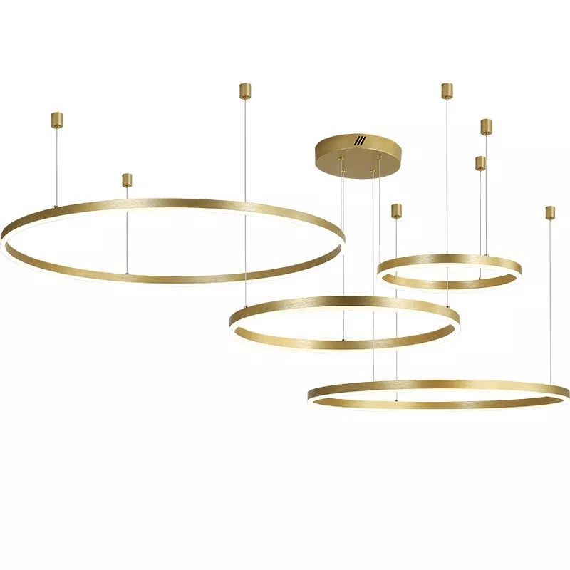 Contemporary Circular LED Pendant Light for Stylish Homes