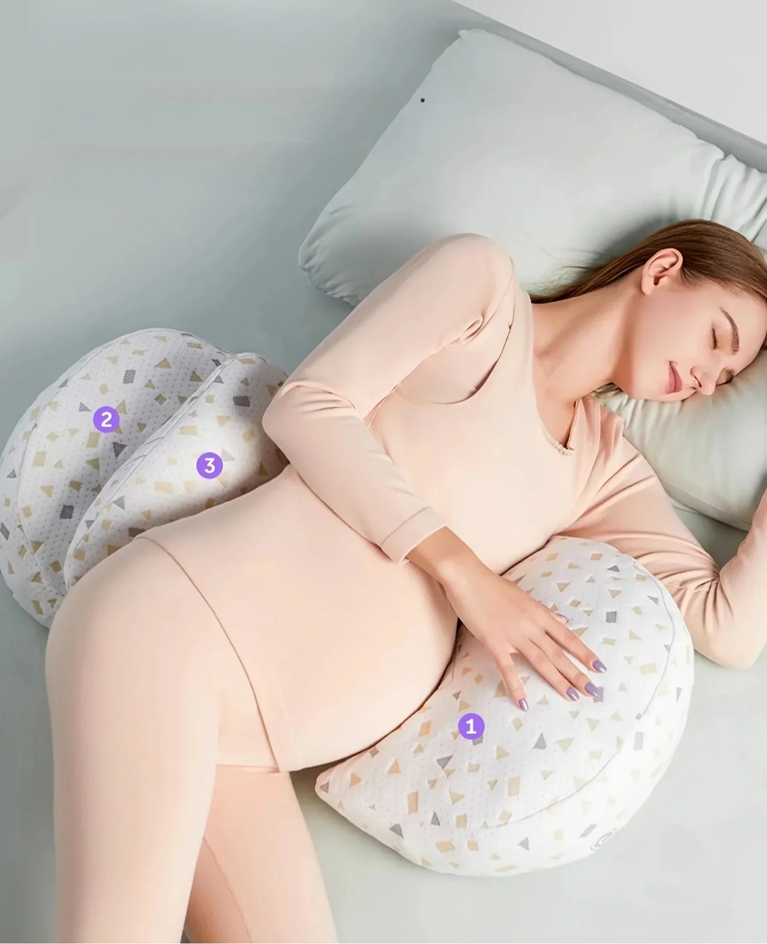 CloudComfort U-Pillow | Relaxation Essential in Gray