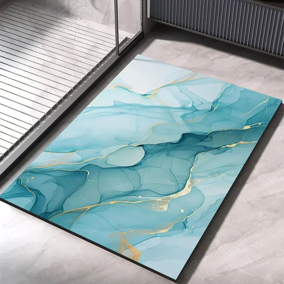 EcoDry Diatomite Bath Mat - Quick-Dry & Slip-Resistant