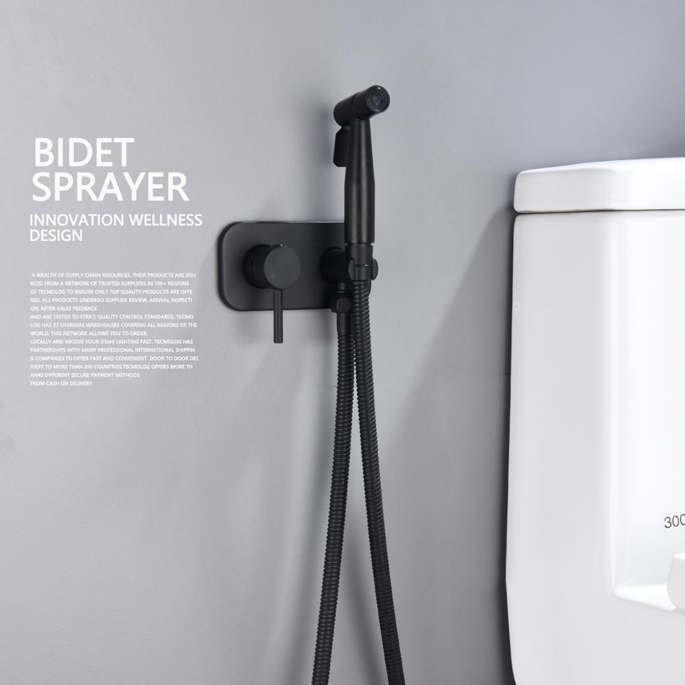 Brass Bidet Spray with Hot and Cold Settings | 5 Finishes | 1 or 2 Spray Options