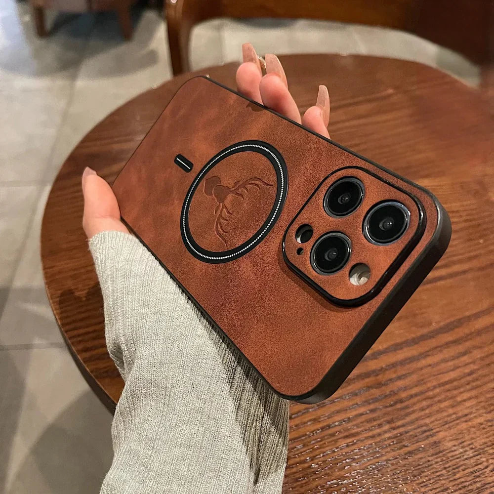 Textured Magnetic Slim Case for Effortless Everyday Use
