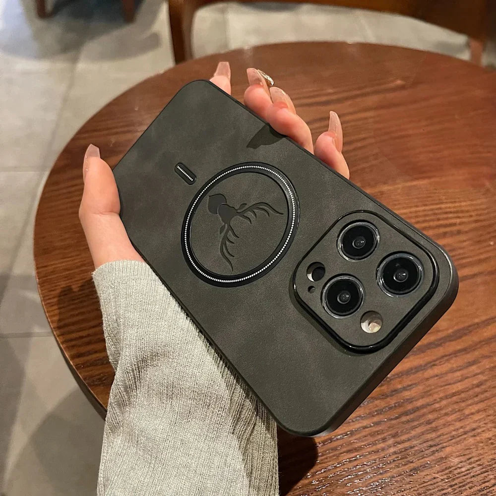 Textured Magnetic Slim Case for Effortless Everyday Use