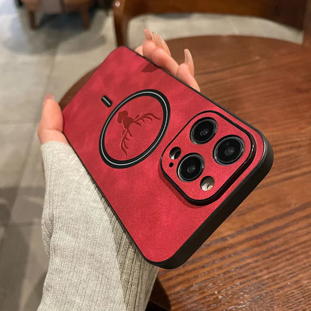 Textured Magnetic Slim Case for Effortless Everyday Use