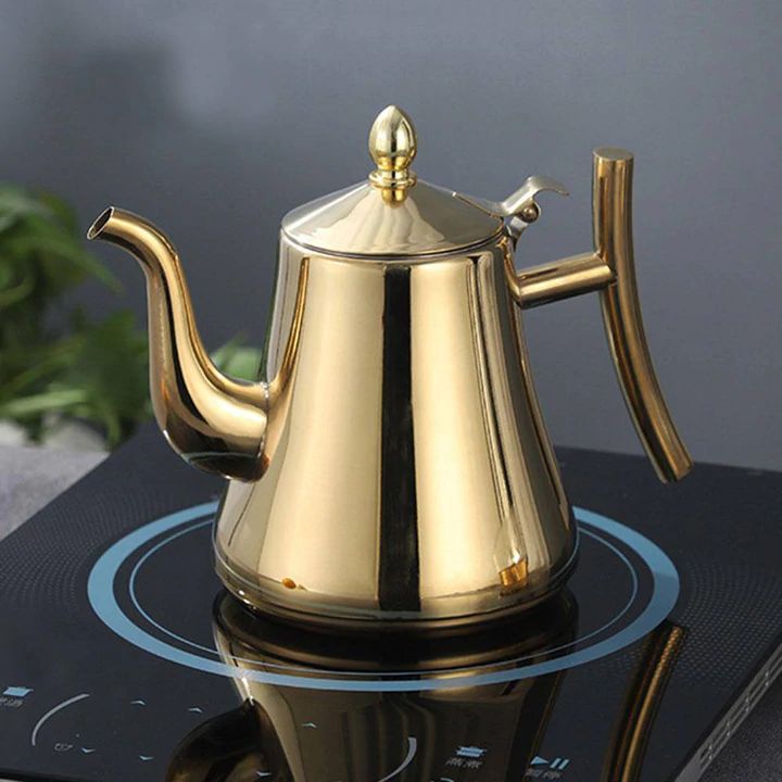 Stainless Steel Induction Kettle for Fast Boiling & Clear Water Filtration
