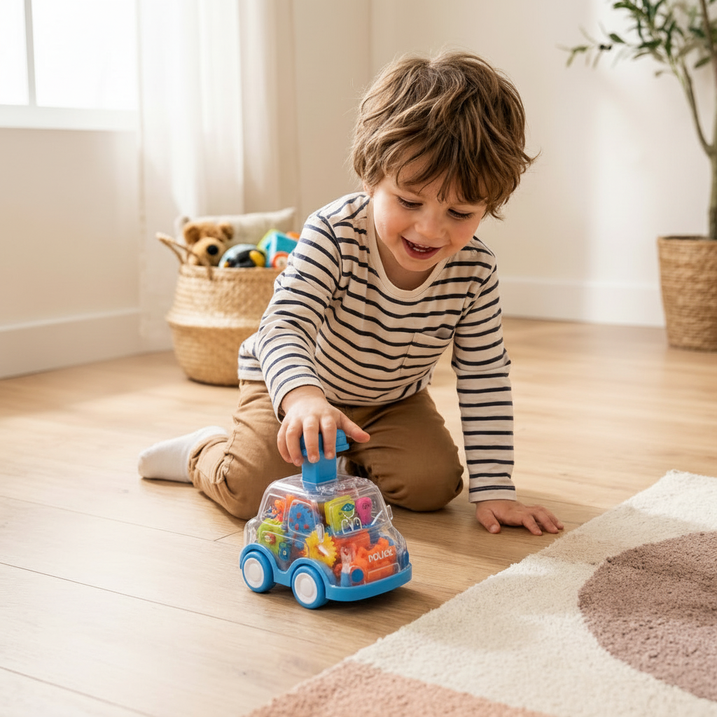 Vibrant Push & Zoom Cars: A Fun Learning Experience for Kids