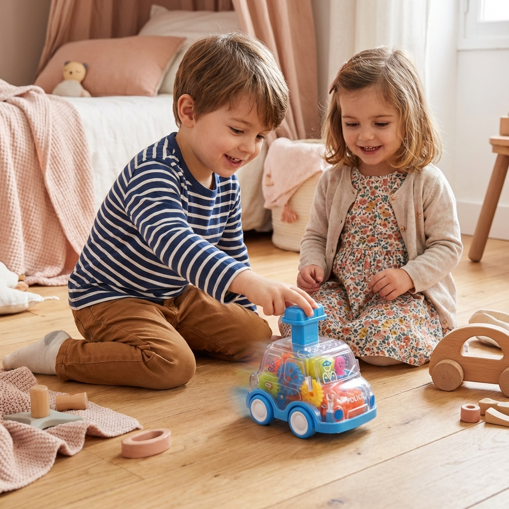 Vibrant Push & Zoom Cars: A Fun Learning Experience for Kids