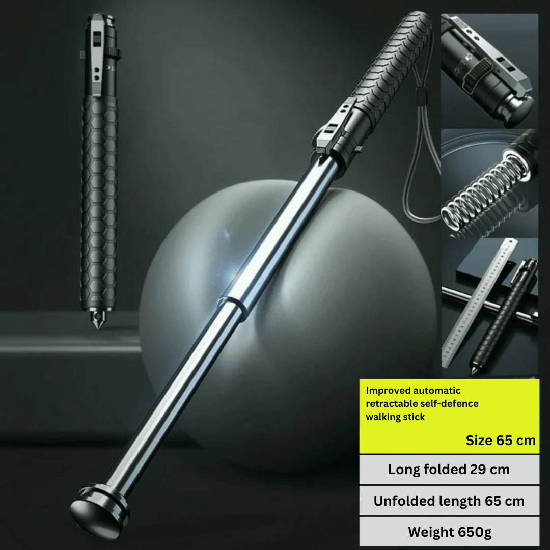 AdventureReady Adjustable Trekking Pole with Lightweight Steel Design