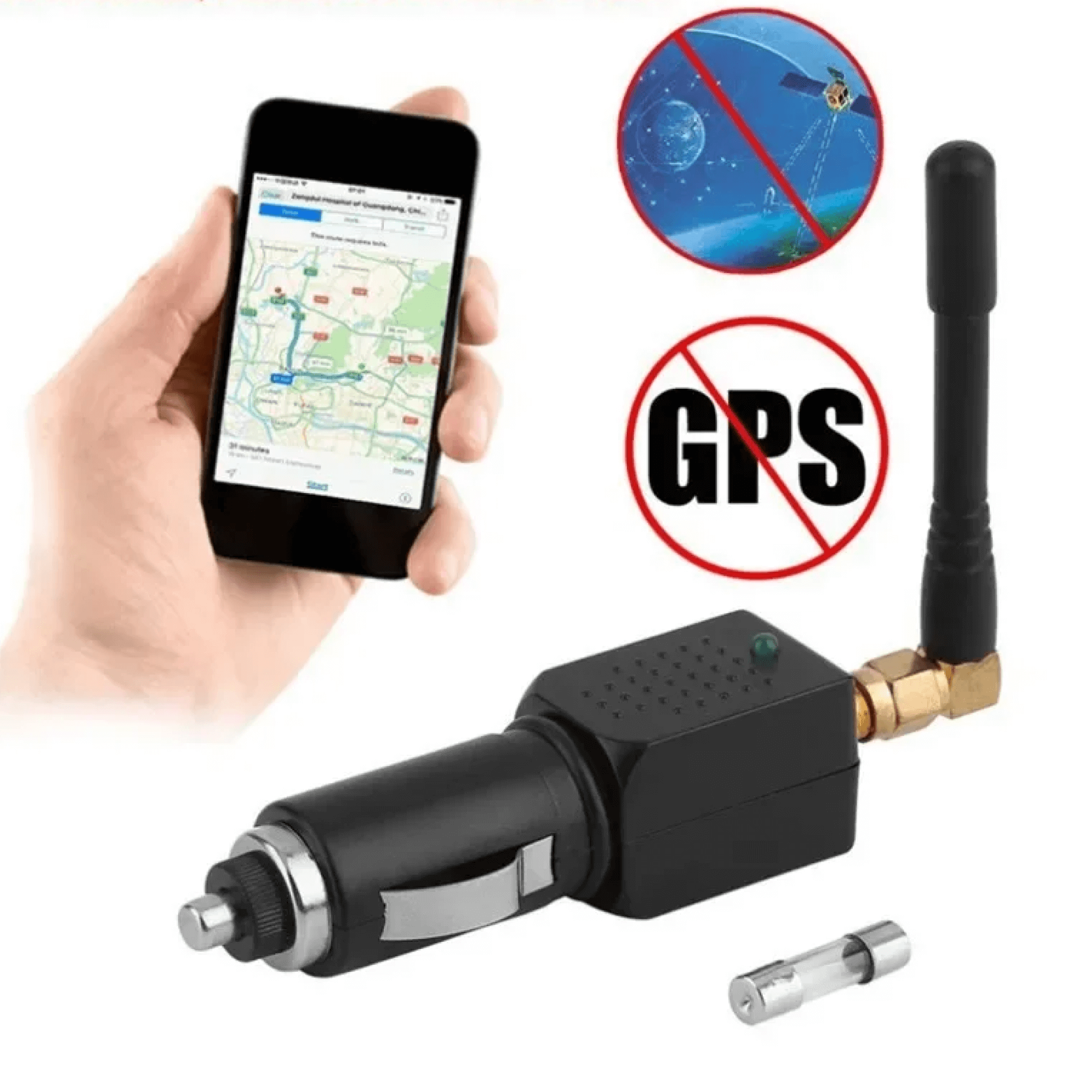 Compact GPS Blocker for Vehicle – Privacy Protection and Tracking Prevention