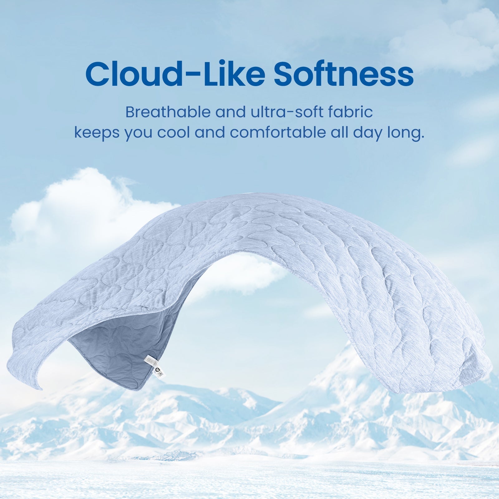 Japanese Fabric Cooling Bed Blanket – Reversible Design for Warm Sleepers