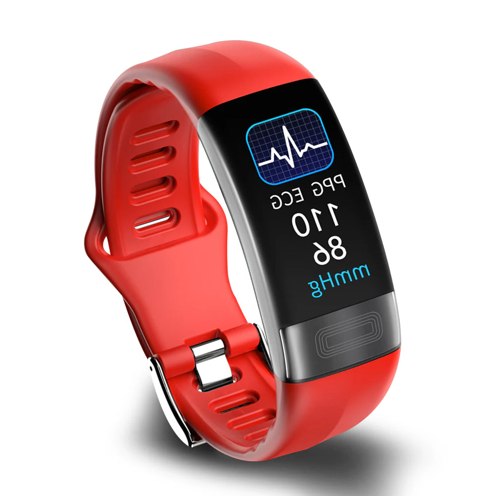 Smart Bracelet with Blood Pressure Monitor, ECG, SpO2, and Sleep Tracker