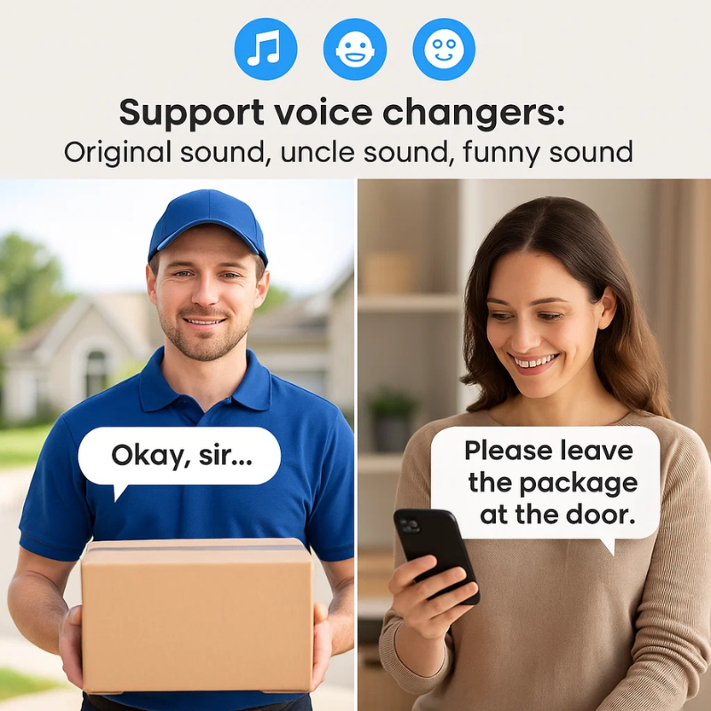 Video Doorbell Camera with HD Two-Way Audio and PulseGuard Technology