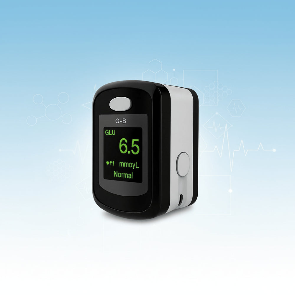 Oxygen Level Monitor with Touch Display - Portable Design