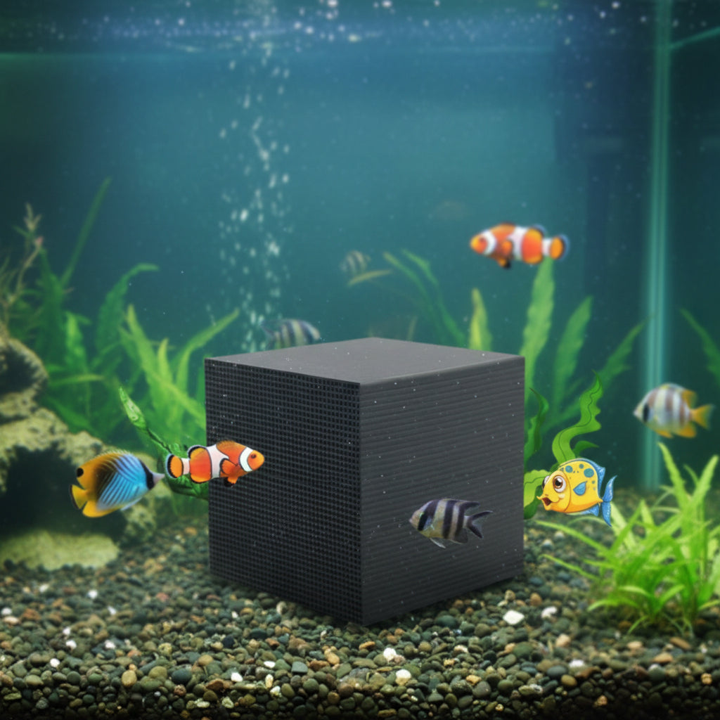 EcoClear Carbon Filter Cube for Aquariums and Water Tanks