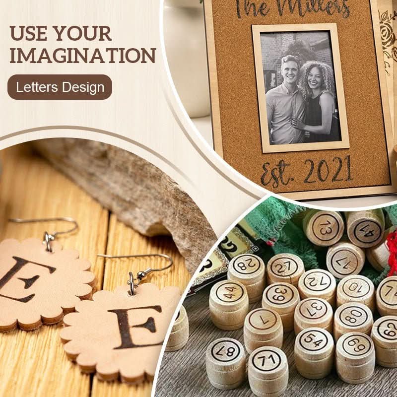 CraftMaster 58-Piece Engraving and Woodburning Toolkit