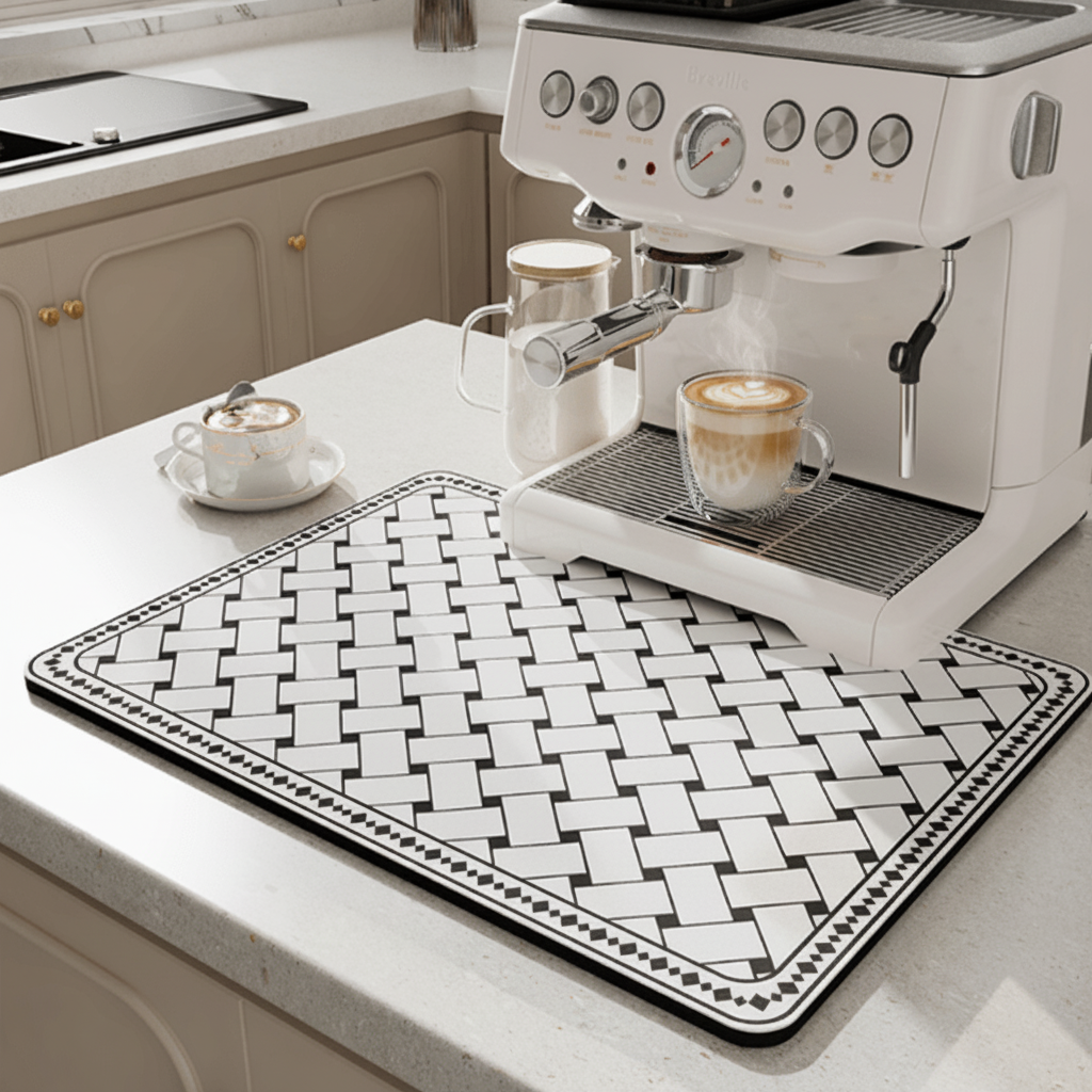 HydraGuard Kitchen Mat: Quick-Drying and Elegant for Any Home