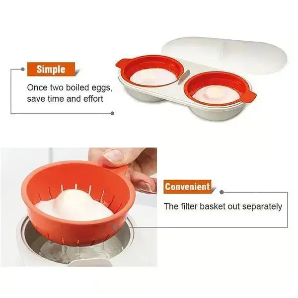 EggMaster Microwave Egg Cooker - Quick & Easy Breakfast Solution