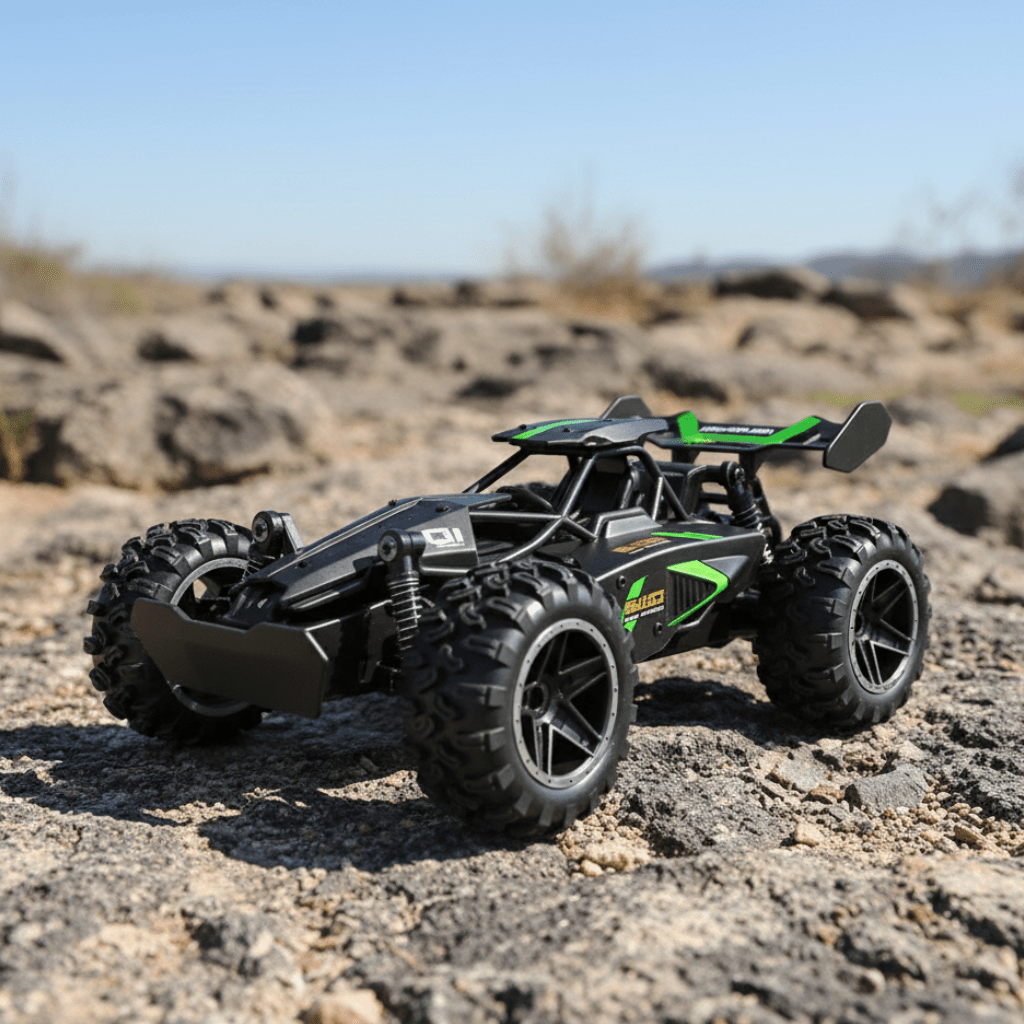 All-Terrain 1:18 Electric Remote Control Truck with Tough Tires