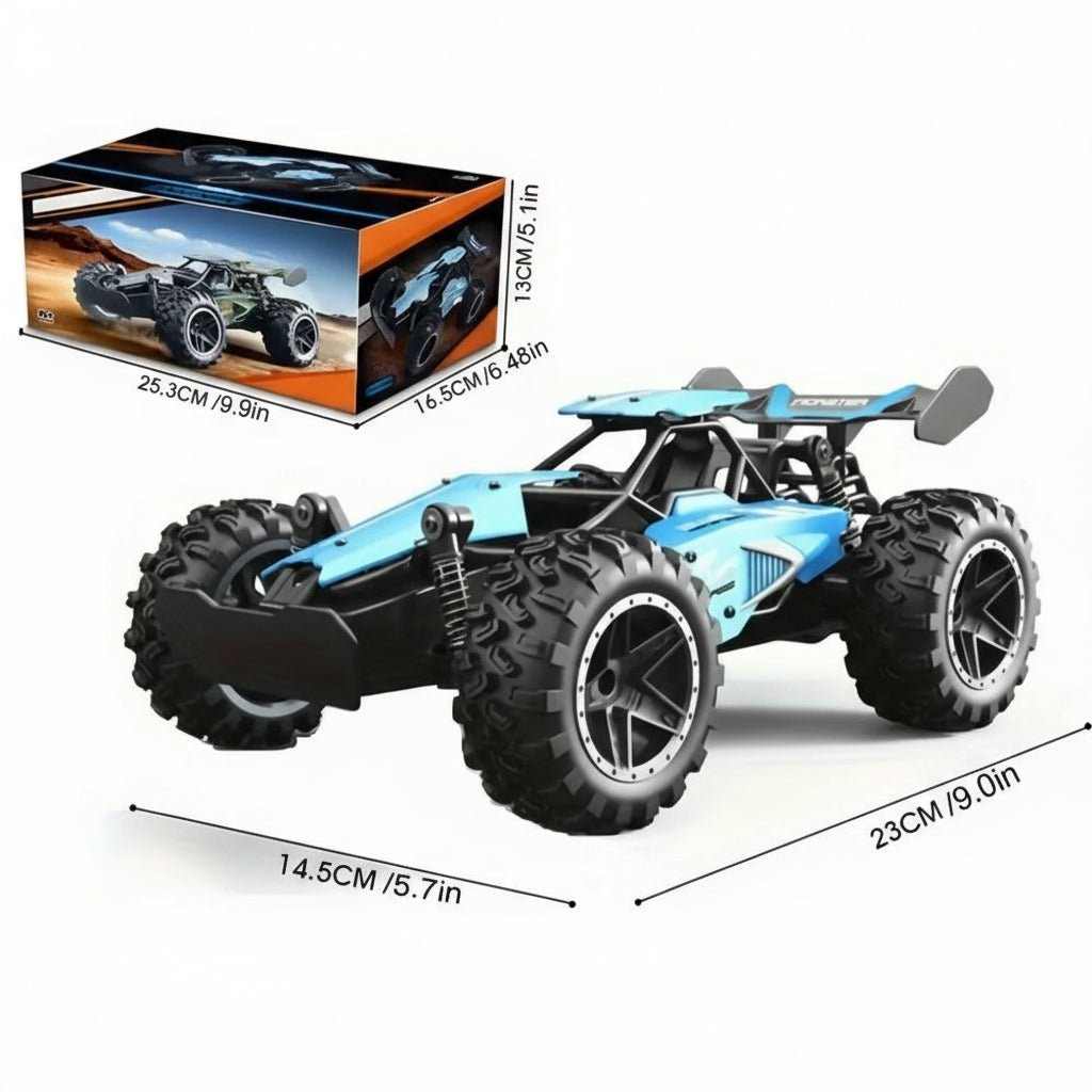 All-Terrain 1:18 Electric Remote Control Truck with Tough Tires