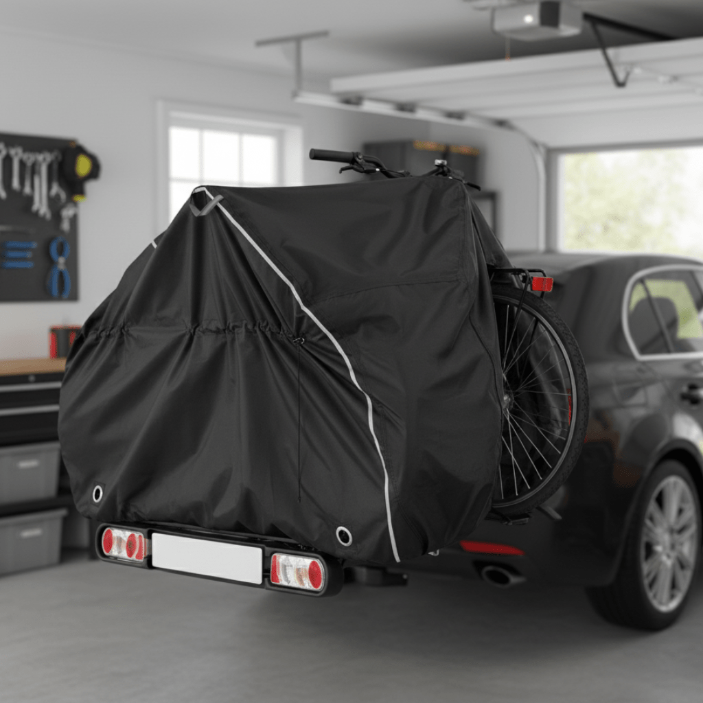 AquaGuard Bicycle Cover for 1–3 Bikes with Secure Fasteners
