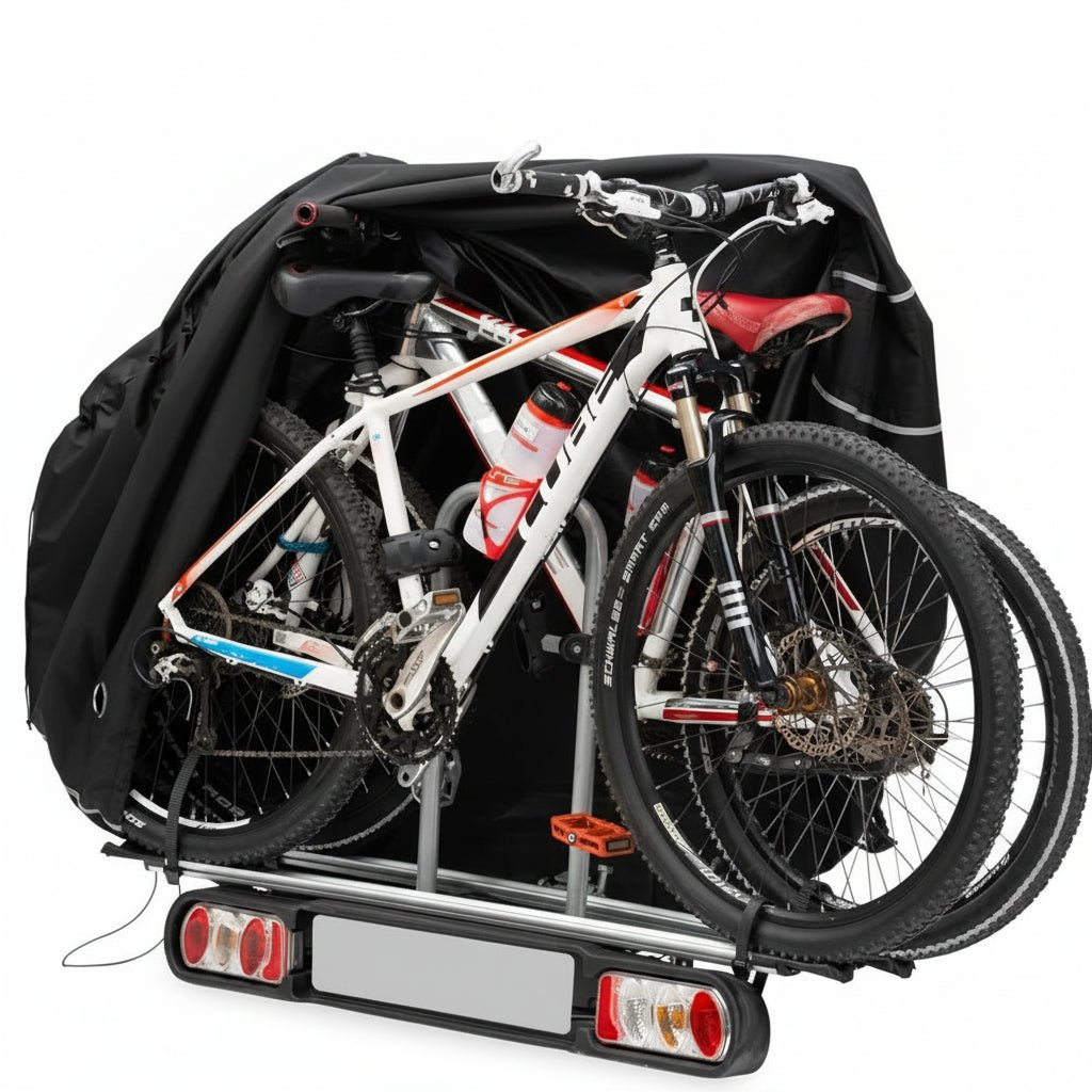 AquaGuard Bicycle Cover for 1–3 Bikes with Secure Fasteners