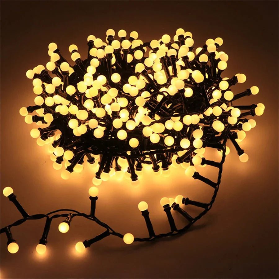 AquaBeam Weatherproof LED Fairy Lights with 8 Lighting Options