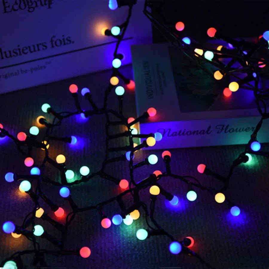 AquaBeam Weatherproof LED Fairy Lights with 8 Lighting Options